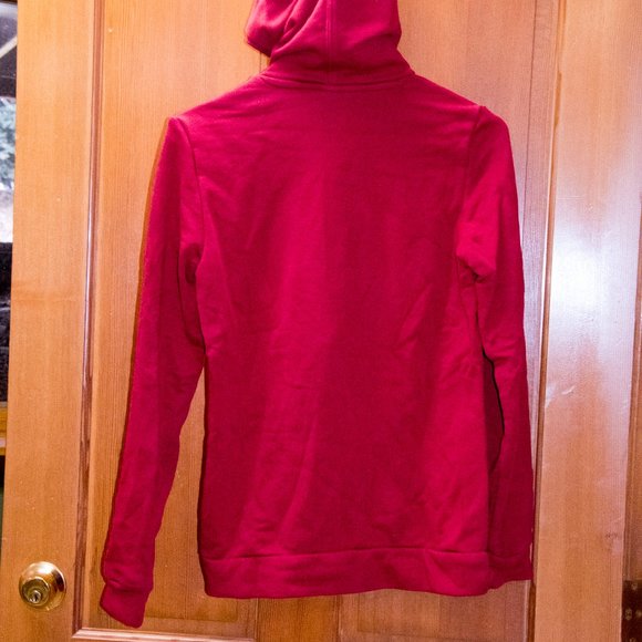 NWOT adidas Hoody Size Small Fun red color! - Picture 6 of 6